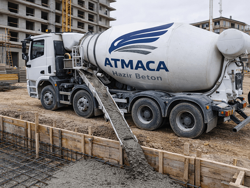 Atmaca Hazır Beton Erzurum Beton Mikseri